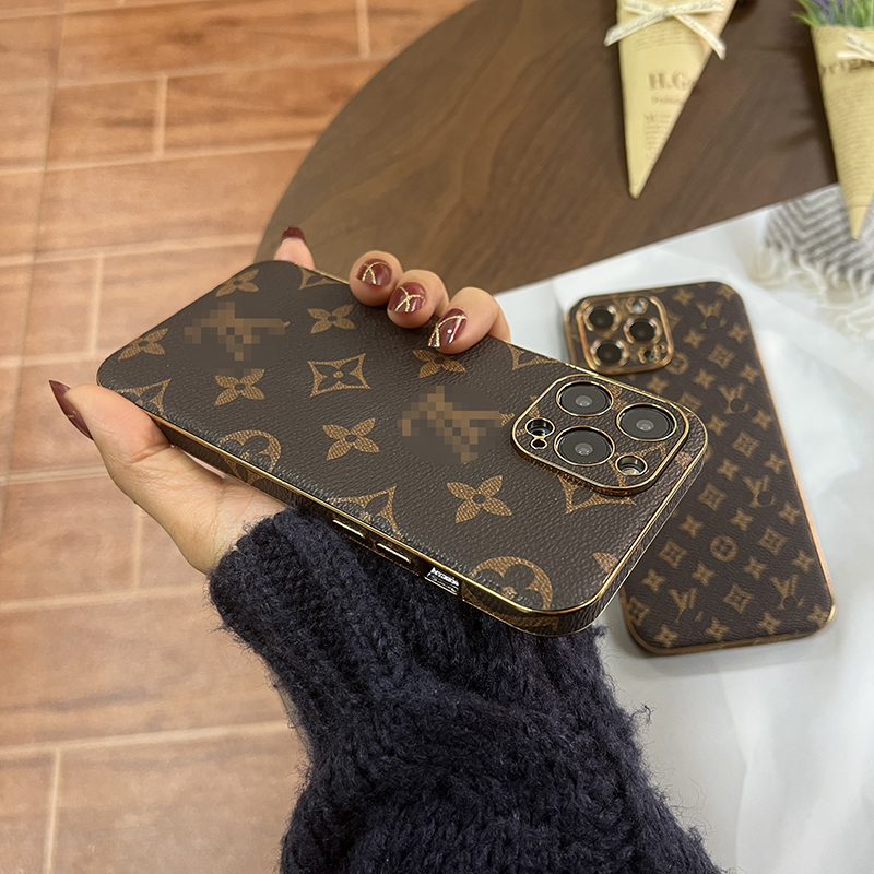 适用苹果16promax手机壳iphone17电镀15高档14皮质13软壳防摔12潮