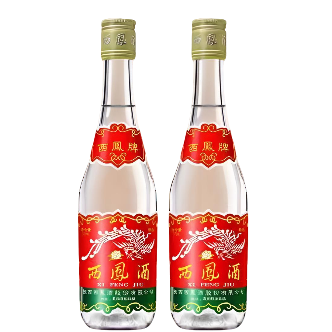 西凤 375ml*2瓶 西凤酒凤香型45度七两半白酒