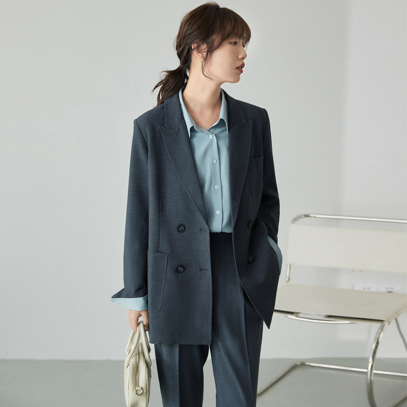 【早秋新款】休闲高级感西装外套女2024年秋季新款通勤气质900