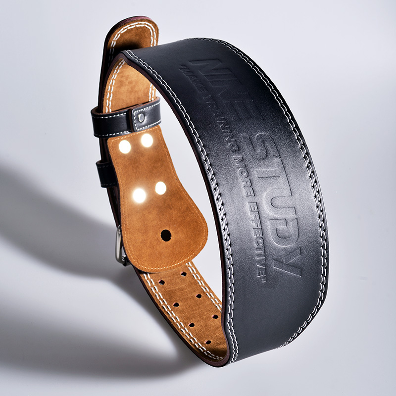 健身护腰带牛皮运动护具护腰健身腰深蹲运动护腰男女专业举重硬拉