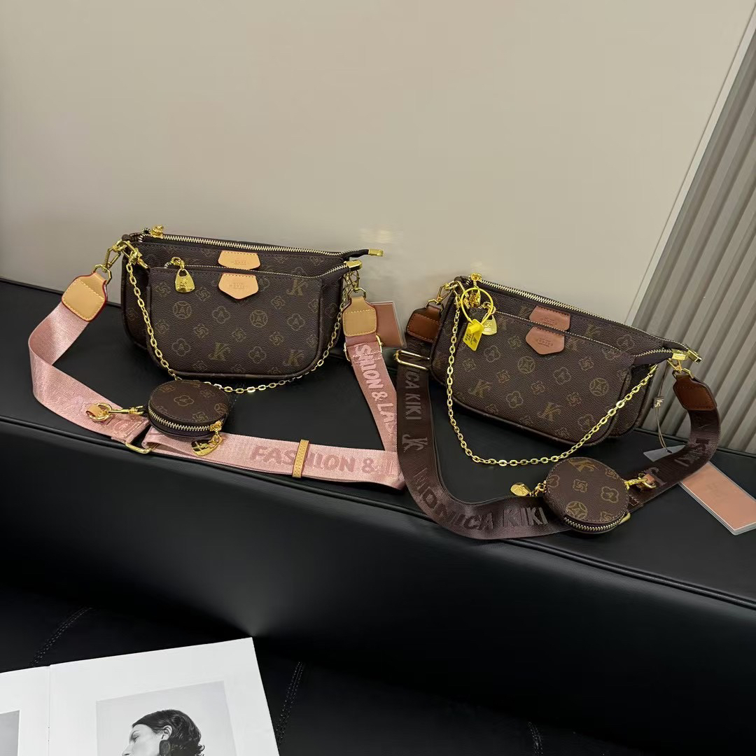 新款小众品牌单肩斜挎包（五合一麻将包）