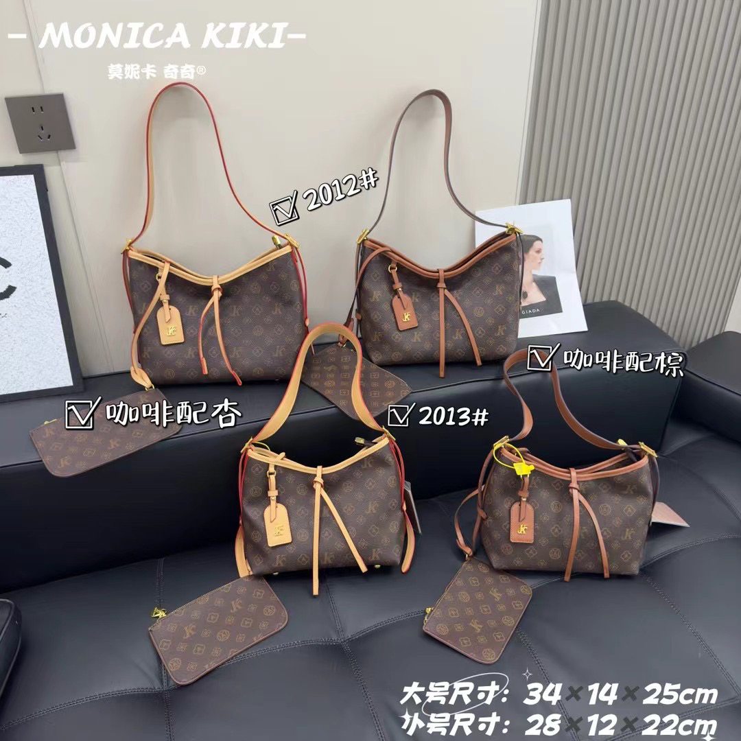 莫妮卡.奇奇轻奢品牌时尚潮流经典多背法机车包（凯瑞奥）女士