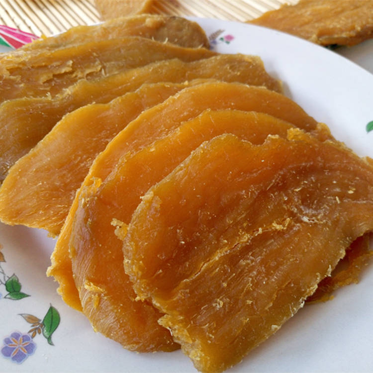 山东地瓜干原味老式番薯干口感软糯红薯干香甜健康小零食放心食用