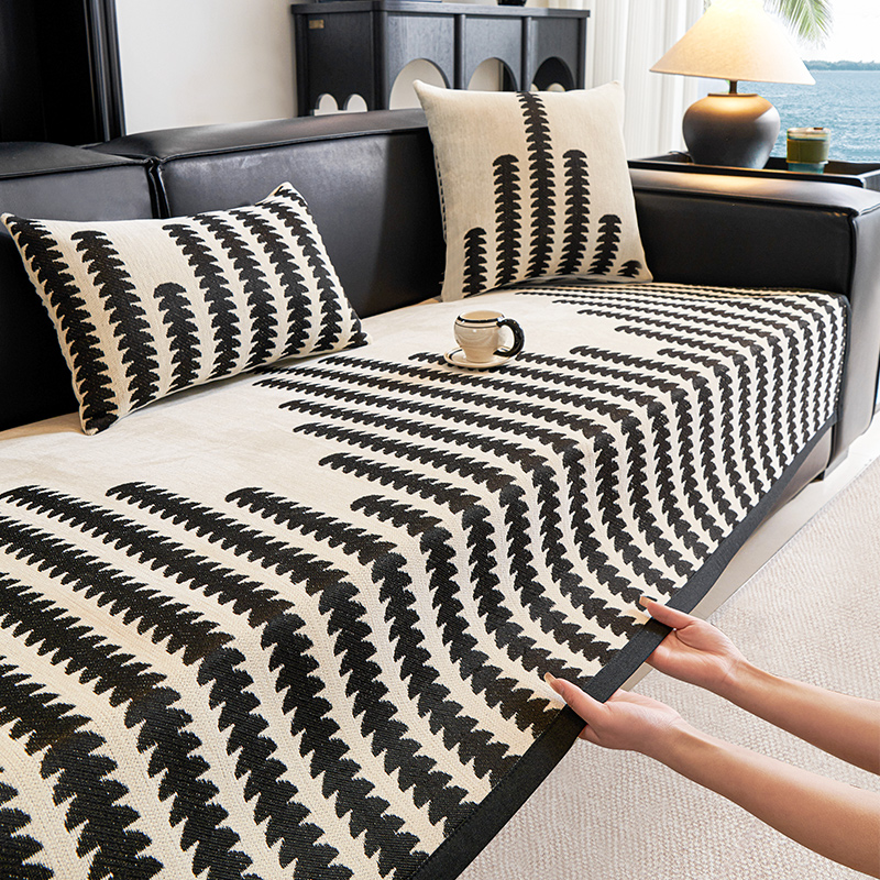 沙发垫防滑四季通用轻奢高级感坐垫三人直排套罩新款2025座垫盖布