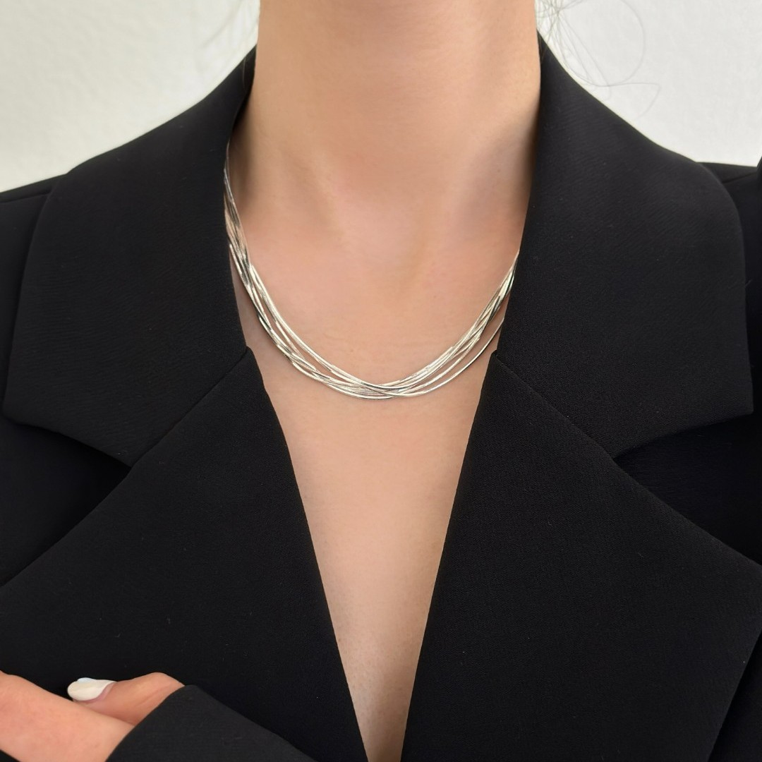 铜合金项链 【星汉】气质时尚小众轻奢设计感冷淡风素款冬季新款ing