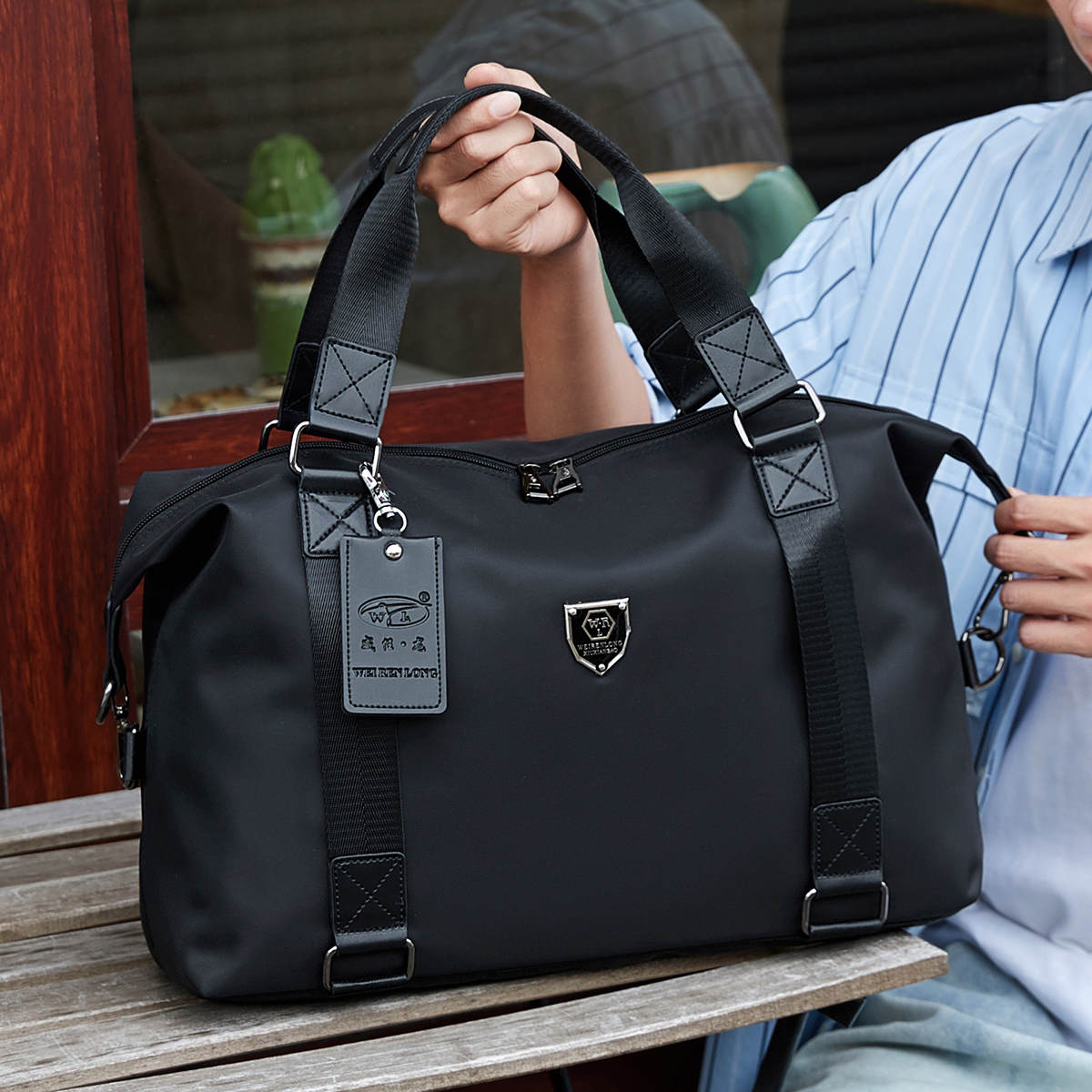 新款出差旅行包女单肩斜挎行李包袋手提包大容量防泼水旅游健身包