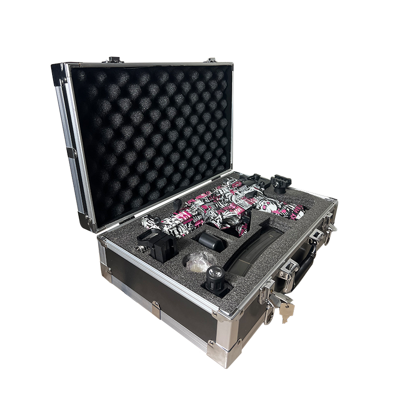 网红洗车水枪高端手提箱ump45冲锋枪收纳箱礼盒洗车机