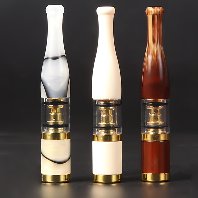 烟嘴可循环可清洗型过滤器树脂材料牛角纹粗中细三用一体烟嘴