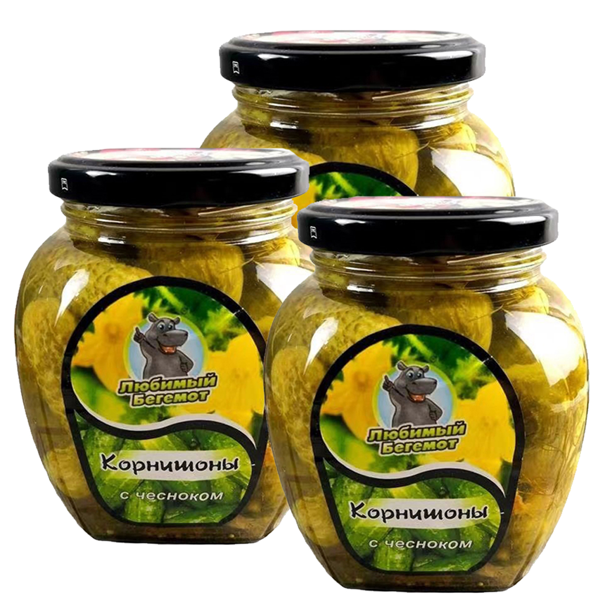 【一份3瓶】酸脆酸黄瓜俄罗斯风味越南原装进口罐头零食品美食批发