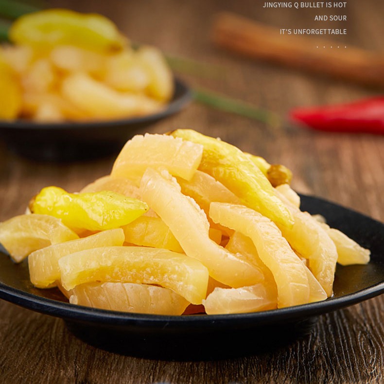 有友山椒猪皮晶泡椒猪皮冻QQ弹弹超解馋休闲零食小吃xty