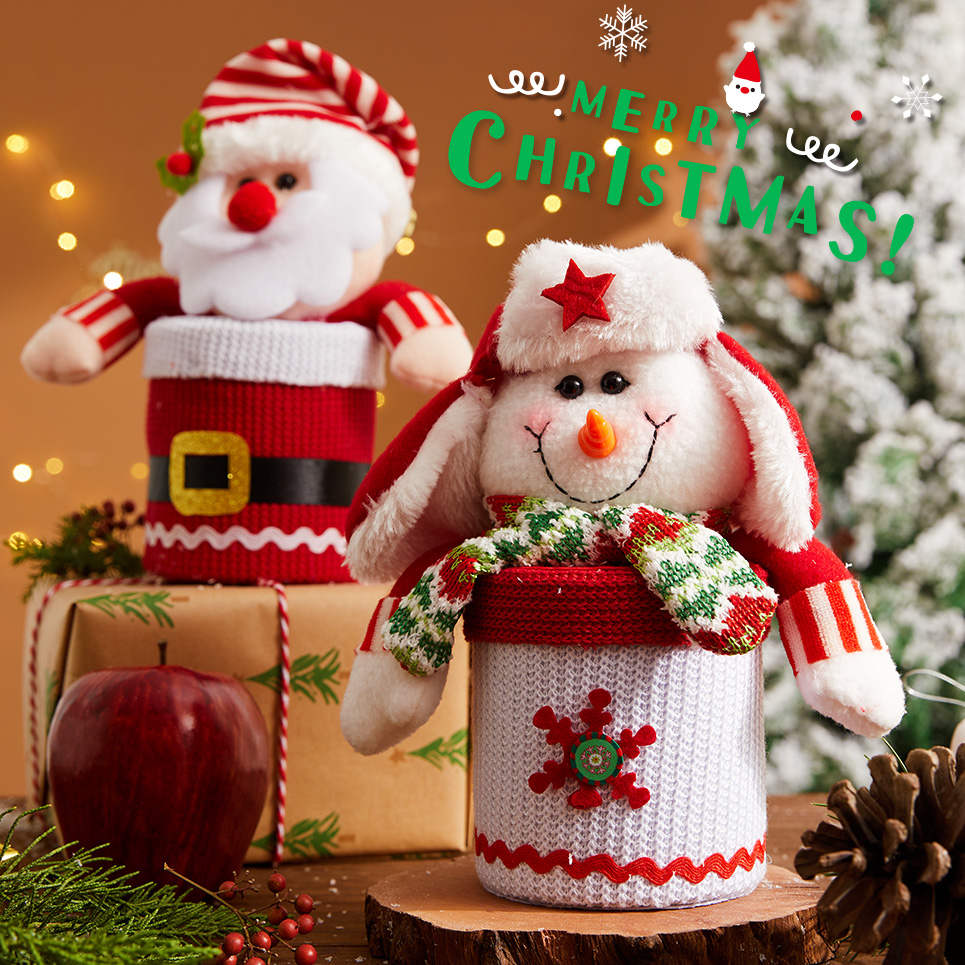 圣诞节装饰儿童礼物糖果袋小礼品袋平安夜苹果包装袋礼盒礼包袋