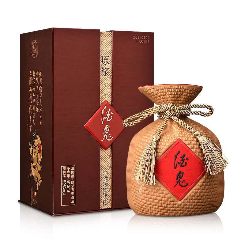 酒鬼原浆 【中秋提前购】酒馥郁香型 官方正品高端白酒 52度500ml