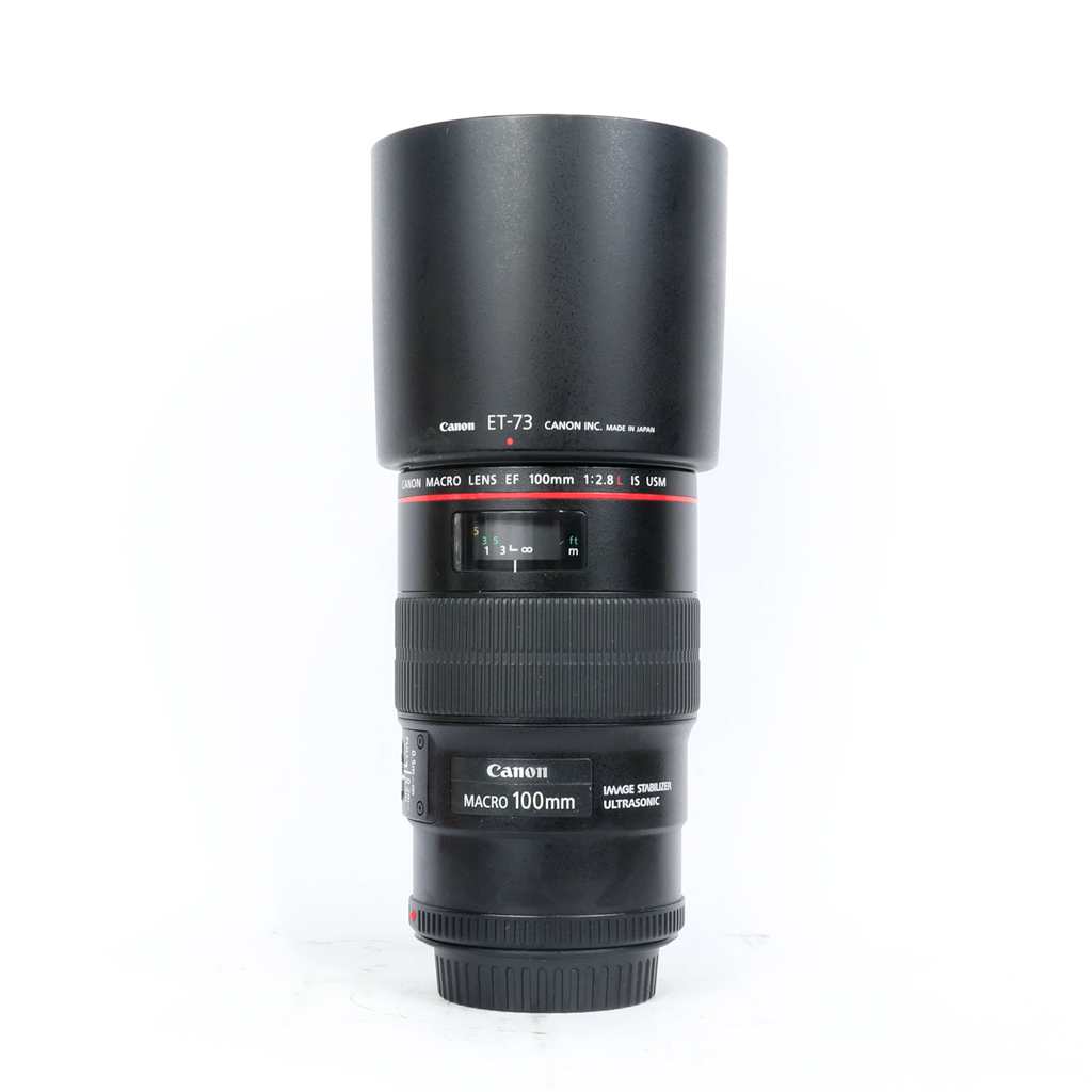 准新品 Canon/佳能 EF 100 F2.8 LISUSM专业微距人像镜头红圈百微