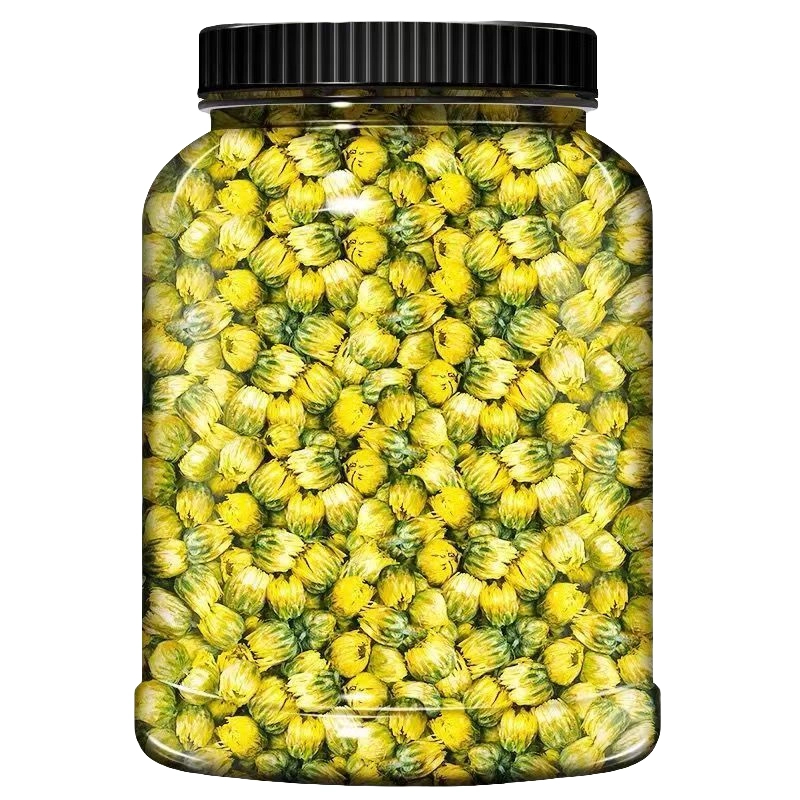 一大罐250g】新鲜菊花茶胎菊王桐乡菊花胎菊精选杭白菊散装罐装