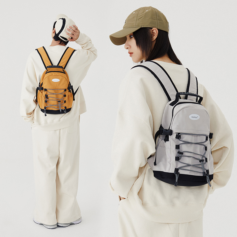 VAOPER喂牌小书包女运动迷你旅游双肩包男登山旅行背包潮轻便户外