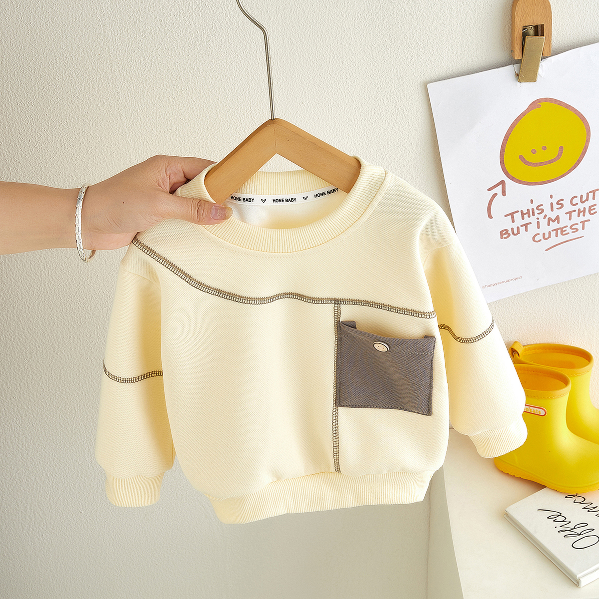 儿童春秋薄款卫衣2025新款男童长袖衣服中秋款外穿打底衫宝宝上衣