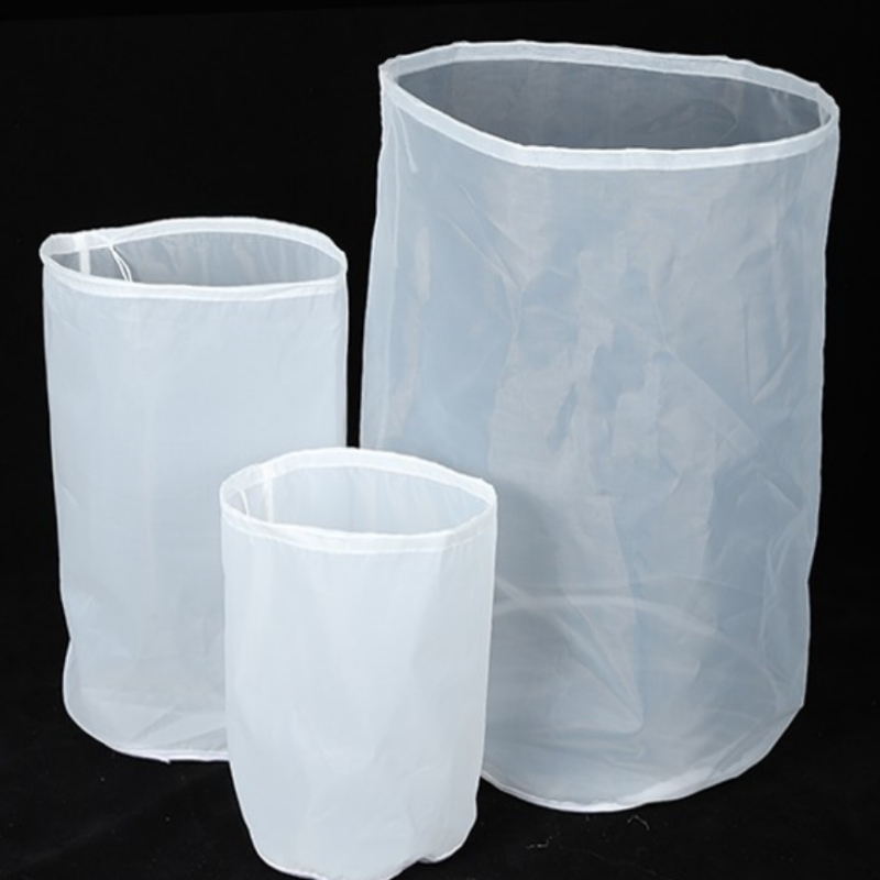 尼龙过滤袋圆柱型袋葡萄酒豆浆咖啡牛奶隔渣豆花菜馅网袋鱼缸滤网