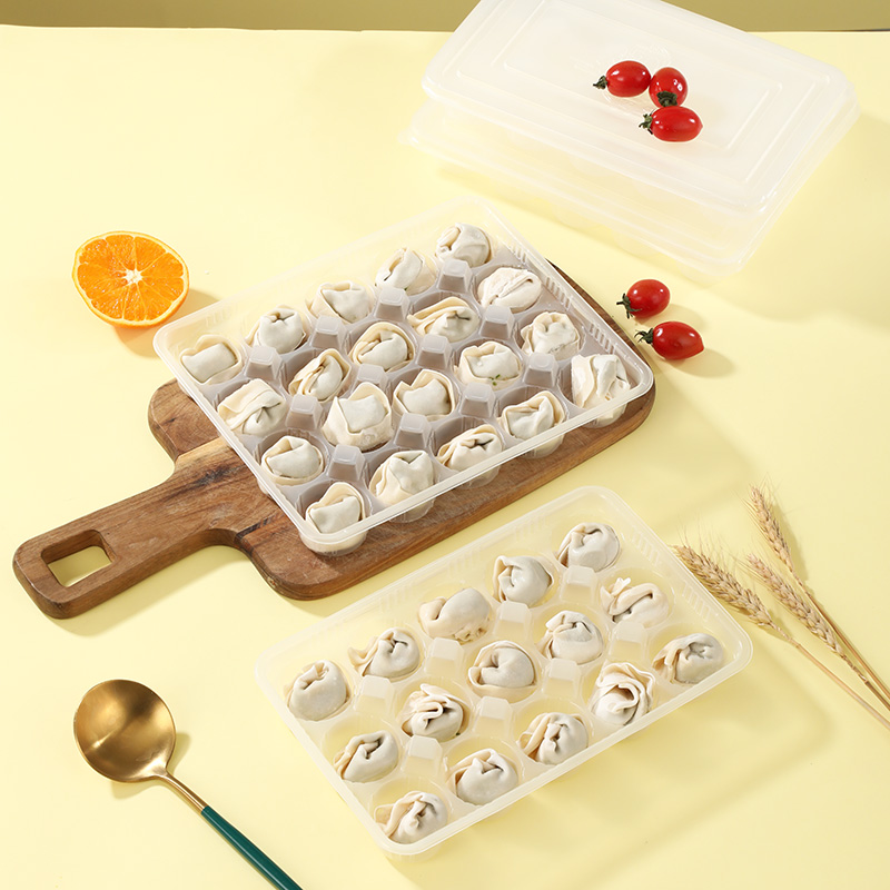 一次性馄饨盒外卖馄饨烧麦小笼包商用生熟冷冻生鲜混沌盒带盖15