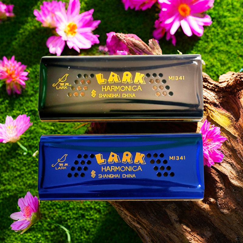 百灵牌口琴双面双调16孔32音专业演出表演C调和G调演奏型精制口琴