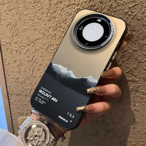 华为Mate60Pro手机壳50撞色40简约Nova12创意个性网红防摔保护套3