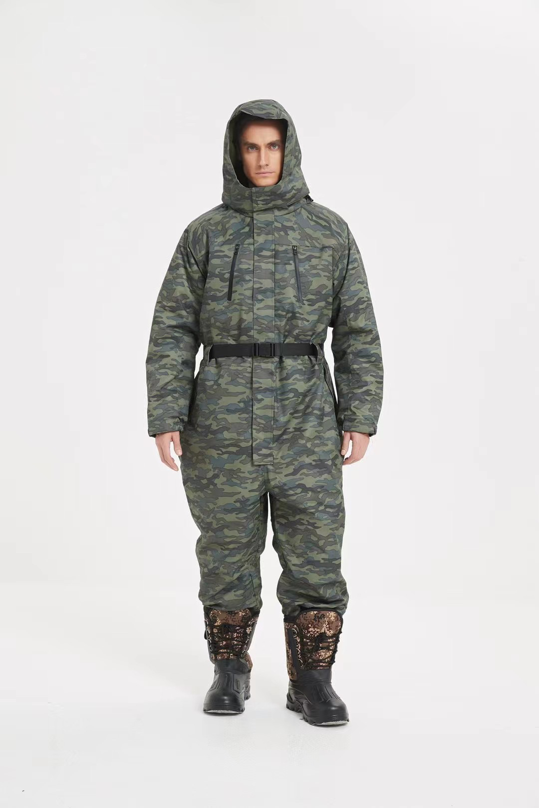 户外冰钓连体服 高品质防水防风防刮男女同款加厚连体服