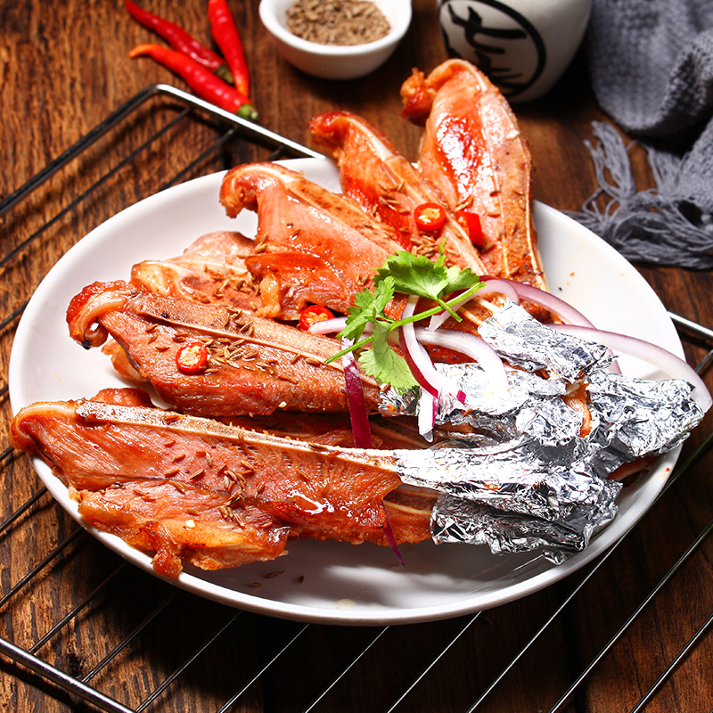 扇子骨（10根装）精品大号手抓鲜嫩扇子骨免洗免切冷冻煎炸加热即食