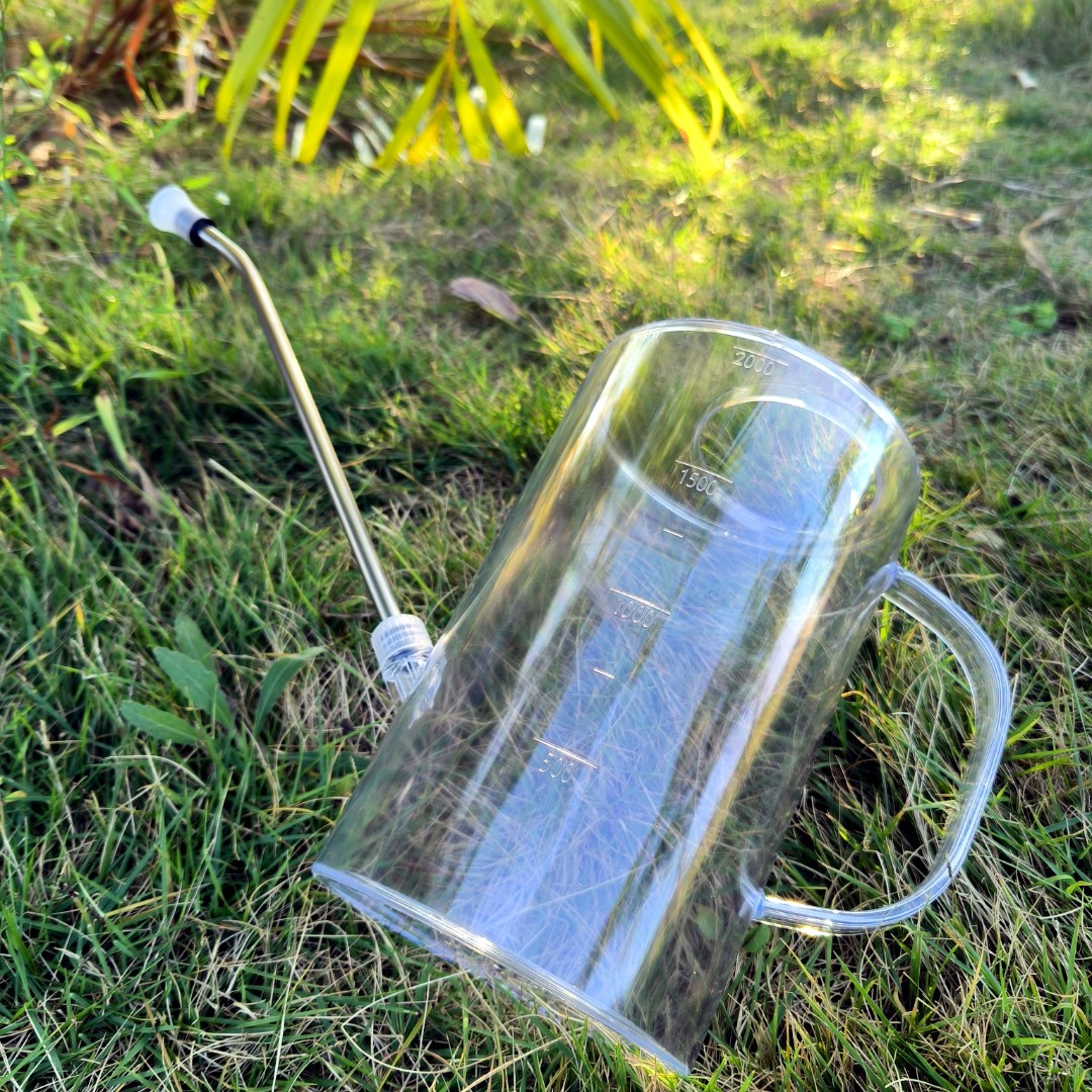 【赠送运费险】养花洒水长嘴浇水壶透明园艺多肉植物浇花长嘴浇花壶