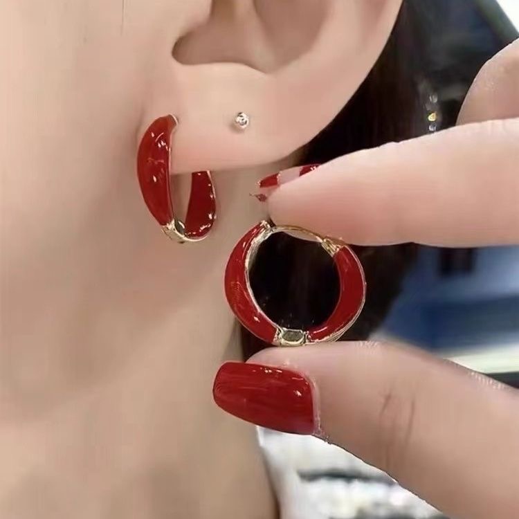 铜合金耳饰 925银针耳环-小资女人高级格调精致百搭气质优雅110号