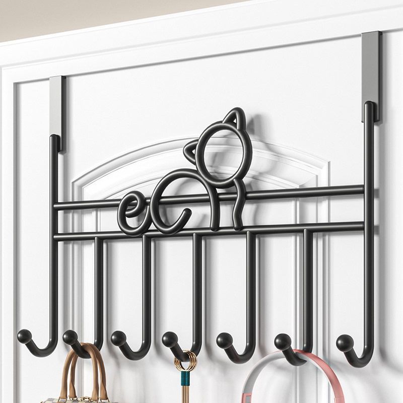 门后挂钩免打孔墙上挂衣架神器门上挂架壁挂子强力无痕衣服帽衣钩