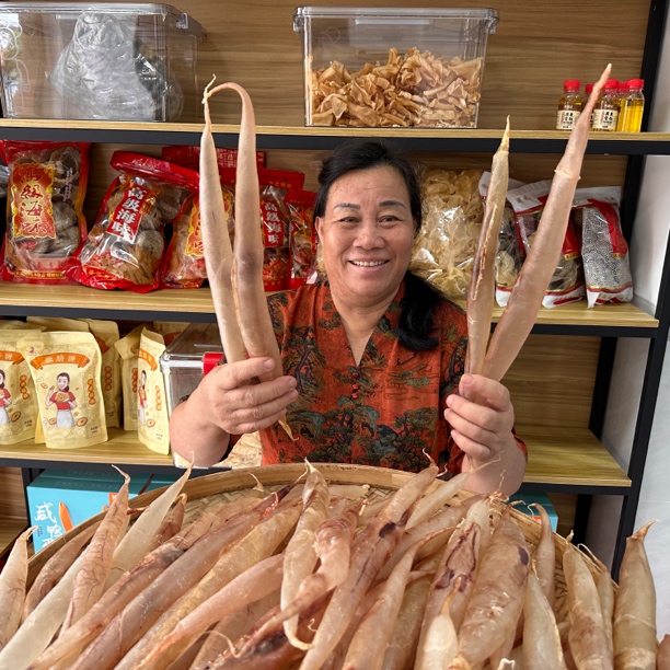 双11原色天然正宗鳗鱼胶鳝胶电白渔民自晒花胶干货50头500克