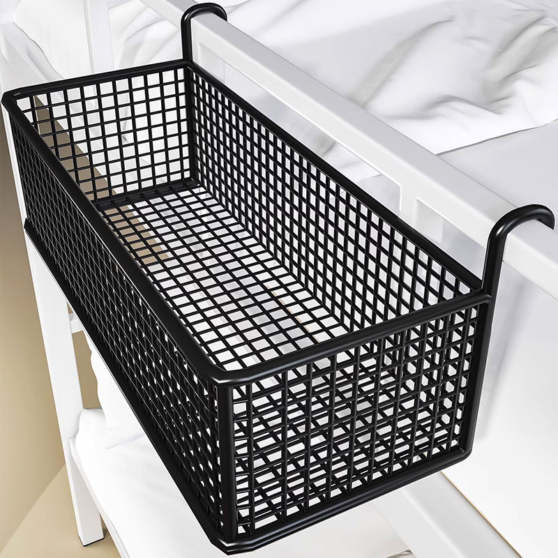 床头置物架床边挂篮宿舍神器好物上铺学生寝室床上挂式零食收纳架