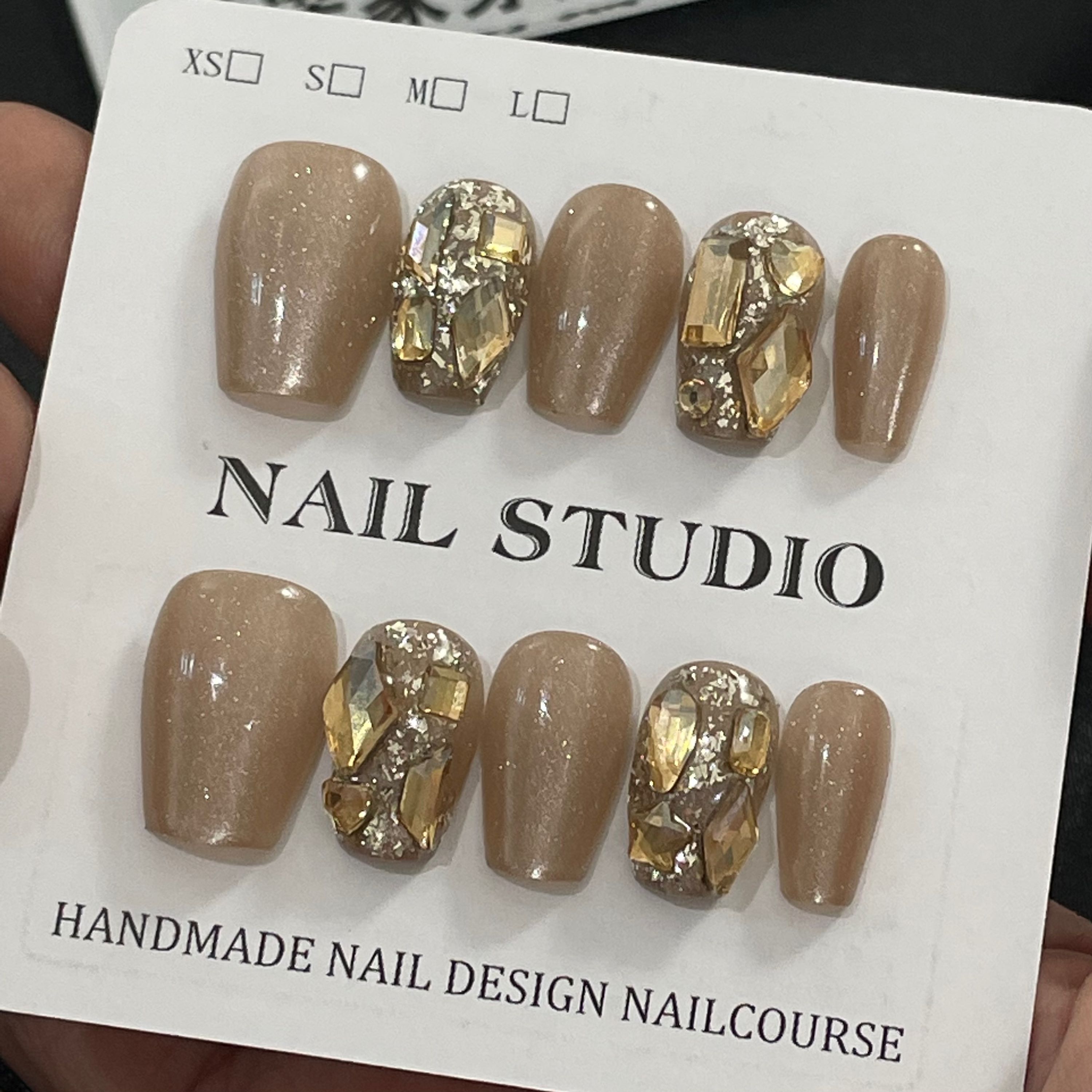 贝德莱235号穿戴甲猫眼送工具5件套