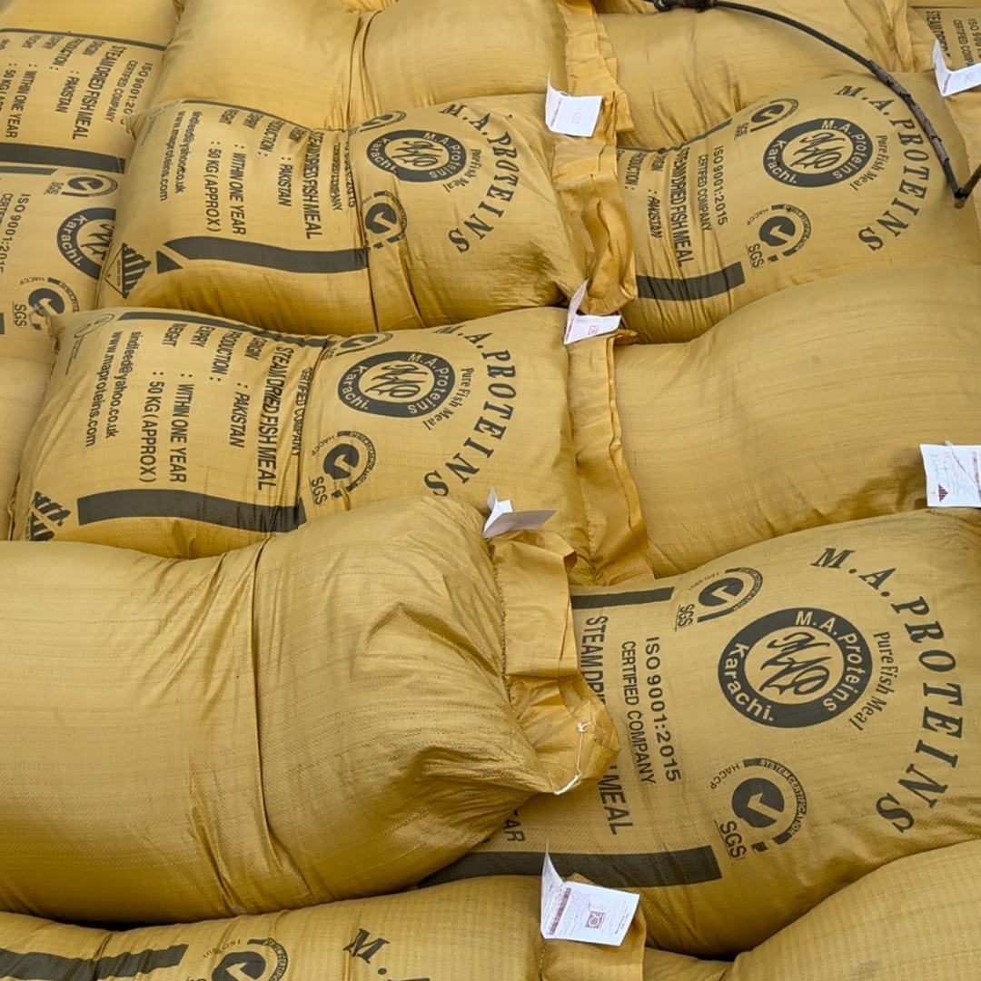 巴基斯坦63％进口鱼粉高蛋白鱼粉饲料添加剂适用畜禽家畜饲料批发