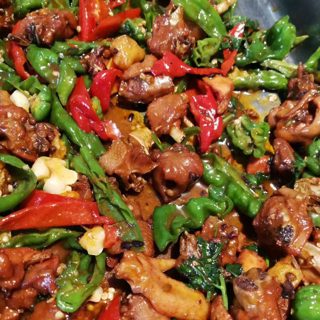 枣庄特色辣子鸡三斤半多顺丰包邮