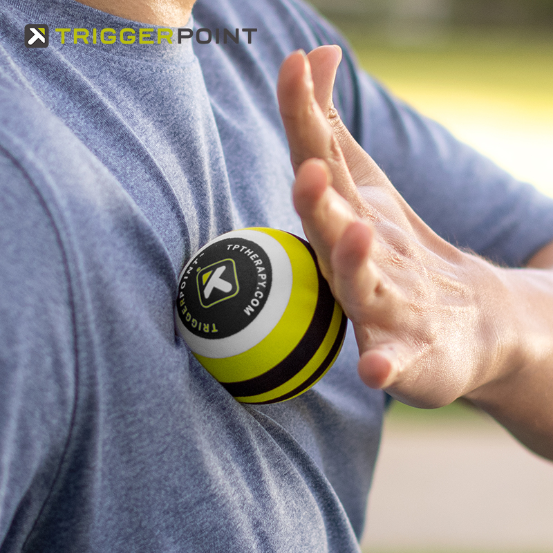 triggerpoint筋膜球肌肉放松按摩球专业瑜伽健身腰背花生球足底球