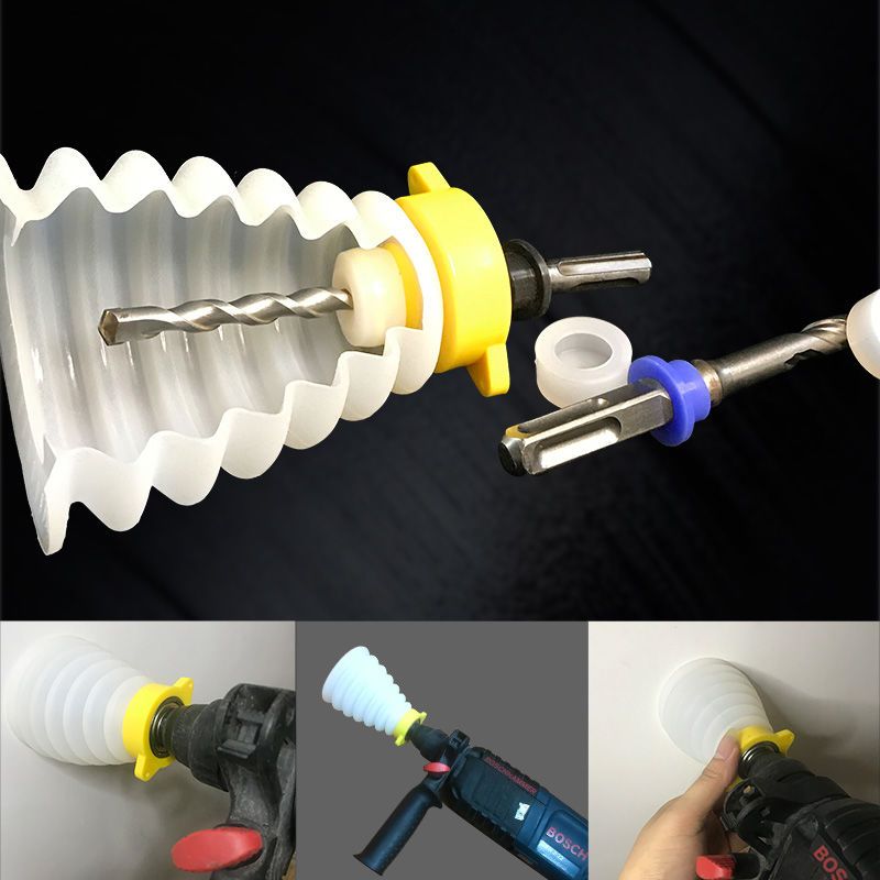 空调安装冲击钻打孔防尘罩伸缩方便高效型号使用