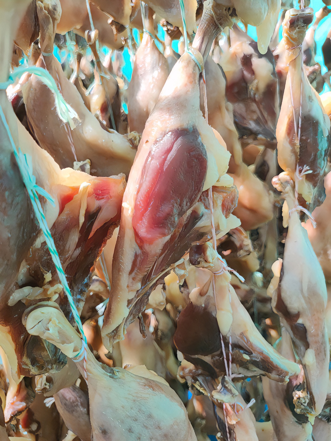 （支持试吃一根）六安特产咸货 咸鸭腿 日晒咸香 手工腌制 咸鸭腿