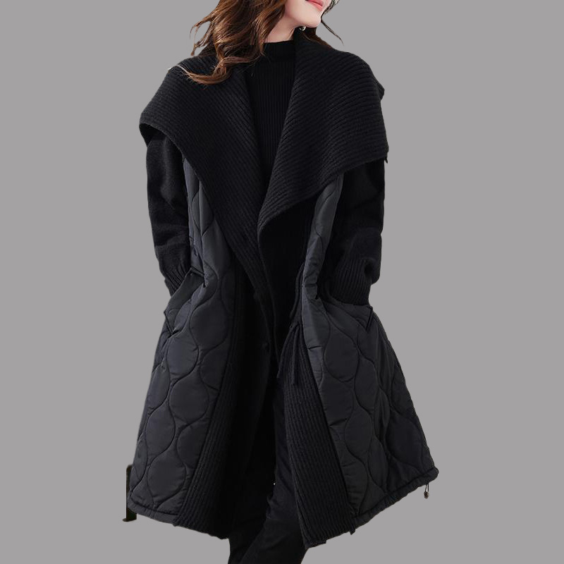 大码中长款风衣外套女装2025秋冬季新款高级感慵懒风洋气宽松大衣