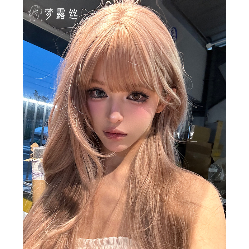 小圆-【厄瓜多尔玫瑰】假发女长卷发自然蓬松轻薄百搭整顶假发