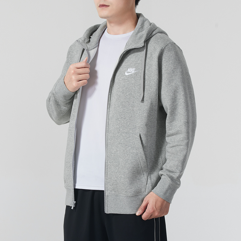 NIKE耐克外套男装2025新款户外运动服时尚保暖休闲连帽夹克BV2646