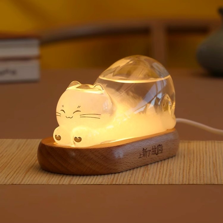 上新了故宫御猫天气瓶小夜灯天气预报风暴瓶圣诞节女朋友生日礼物