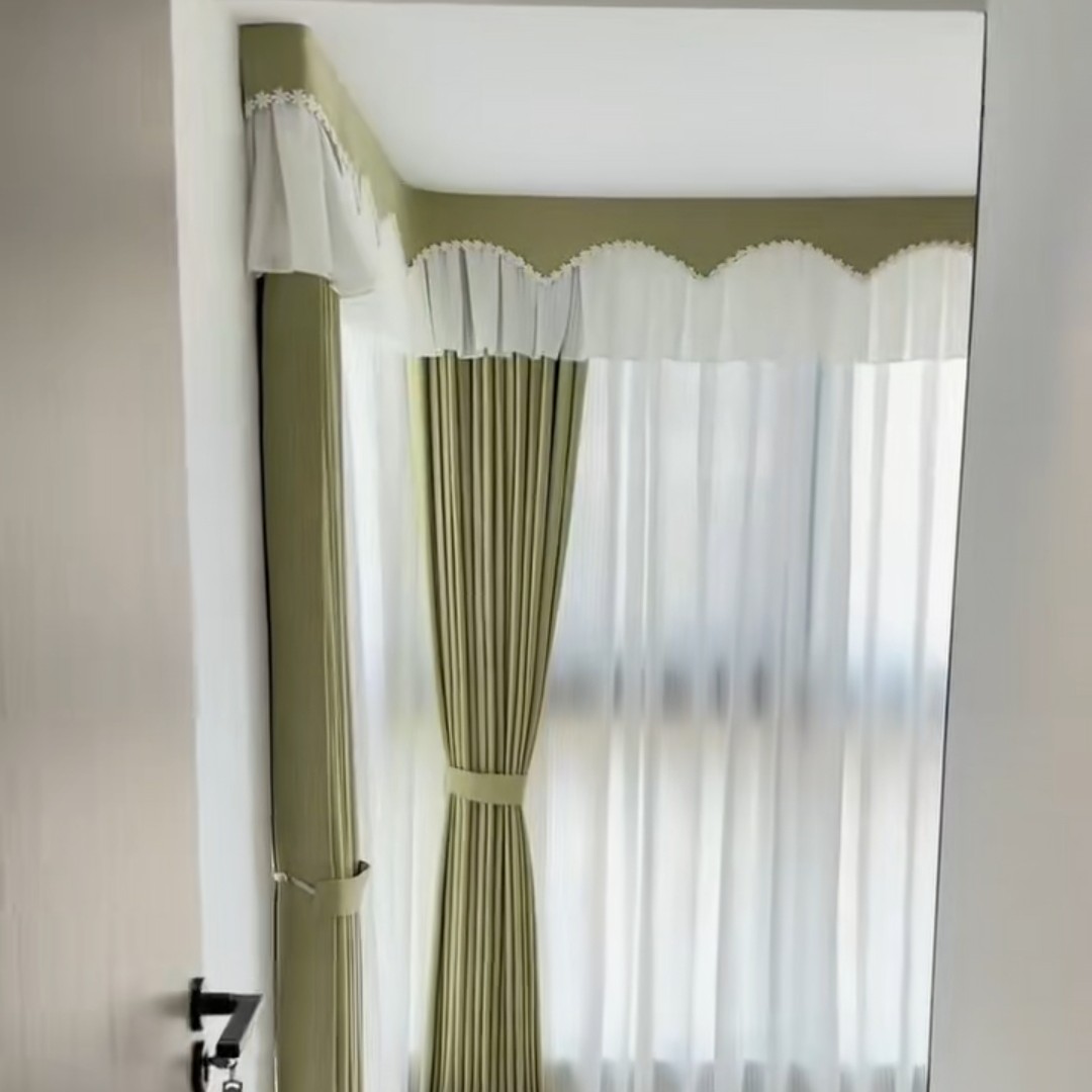 小清新公主风现代简约窗帘