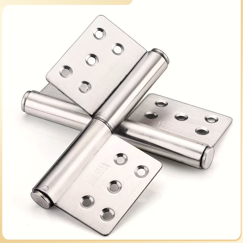 304加厚不锈钢合页旗型合页厚合叶卫生间门铝合金门不锈钢 卫生间