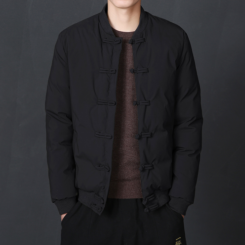 唐装男款冬季加厚保暖中国风棉衣盘扣棉袄国潮古风新中式棉服外套