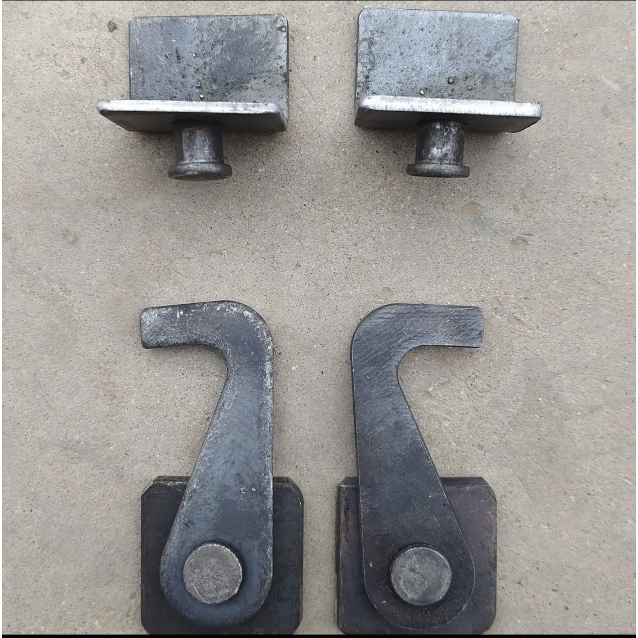 后门自卸挂钩五征三轮车配件后尾门改装配件后挡板侧开合叶钩