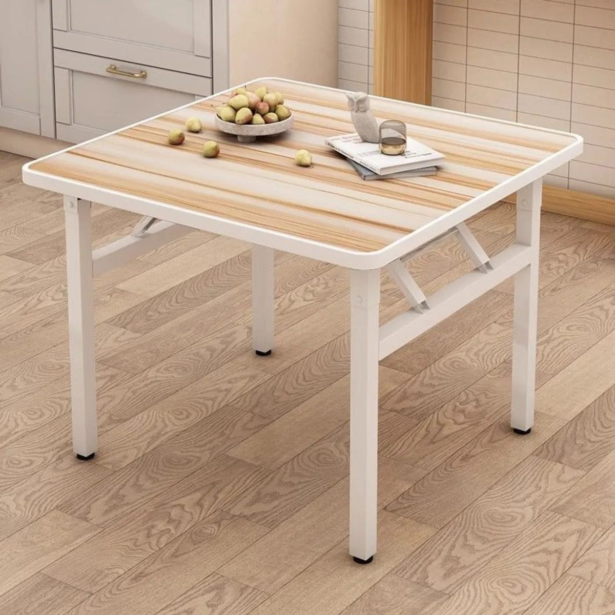 折叠饭桌吃饭桌子家用夜市摆摊矮桌地桌方形快餐桌简易小饭桌