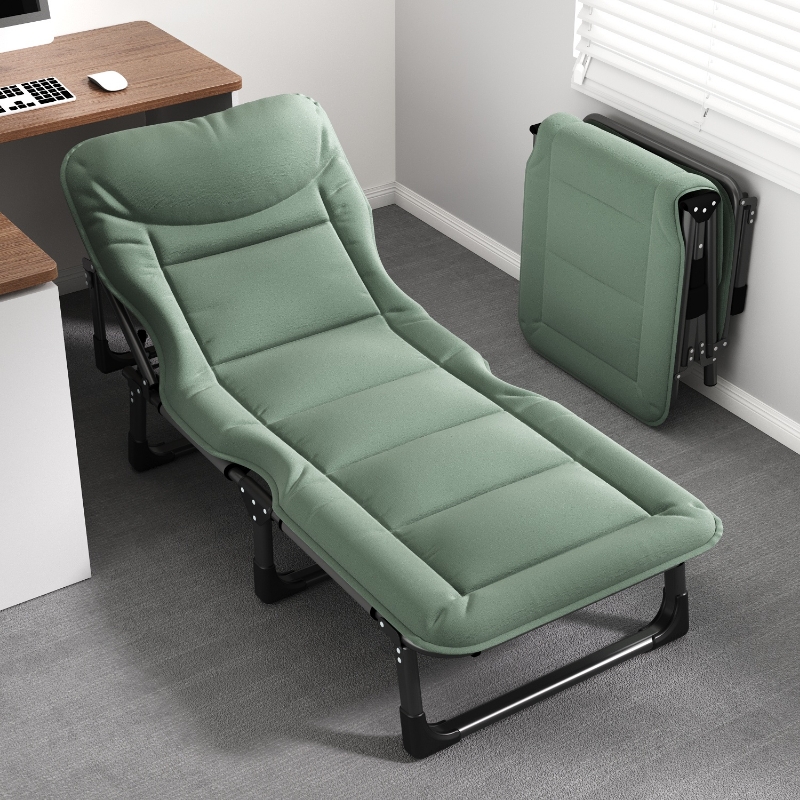 午睡折叠床午睡折叠床沙发成人两用躺椅家用午休可折叠躺椅出租房