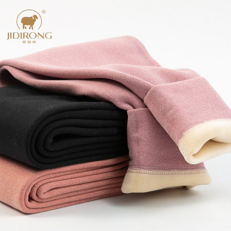 儿童保暖裤男童一体加绒棉裤内穿女童秋冬打底裤中大童衬裤