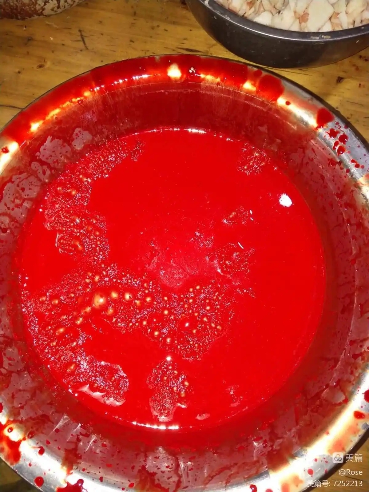 鲜猪血-血浆血液0添加  冷冻发货