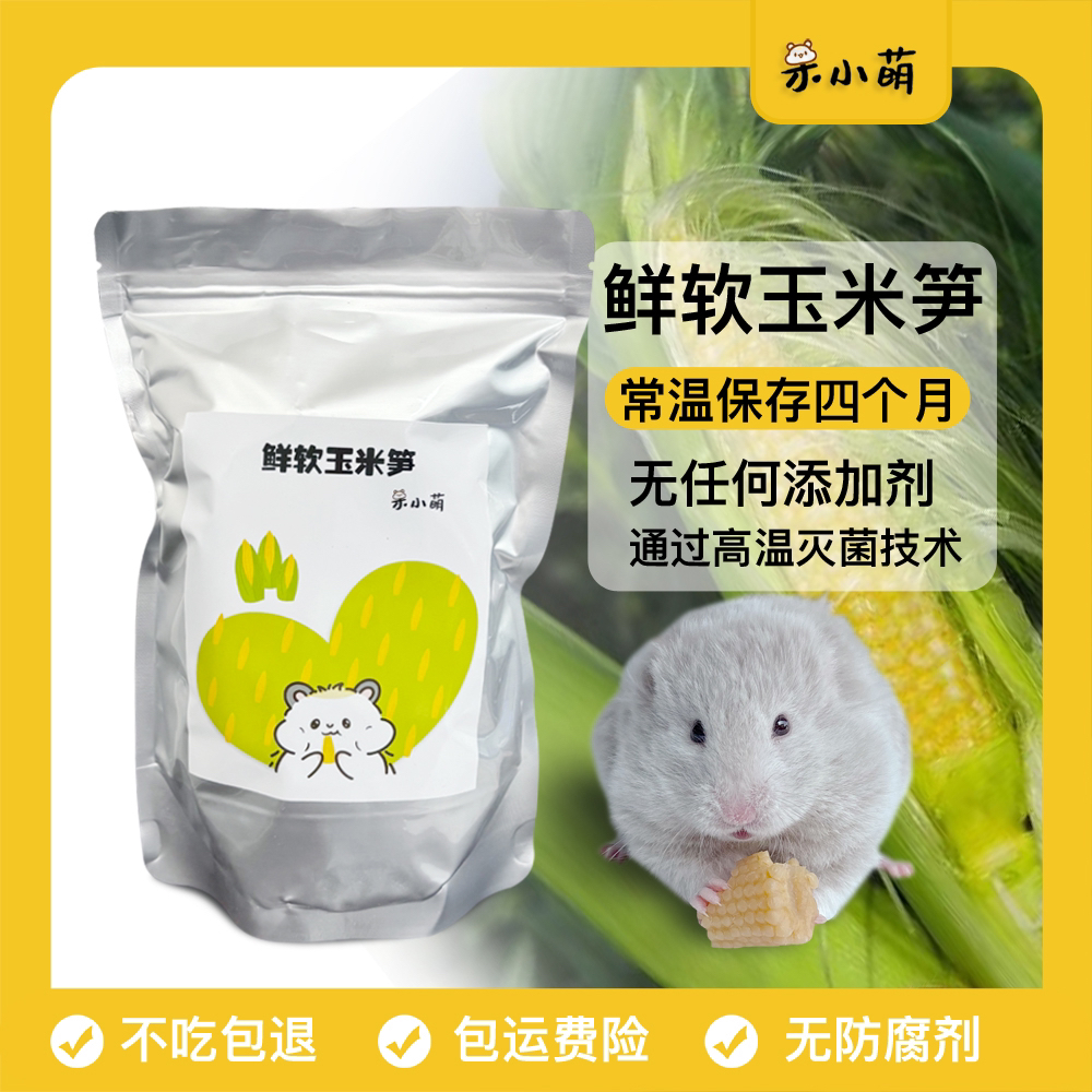 小宠鲜玉米笋零食食物可口金丝熊仓鼠零食